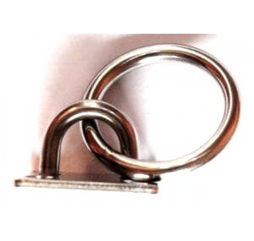 Four Hole Eye Plate With Ring Eye Plates Rope Services Direct